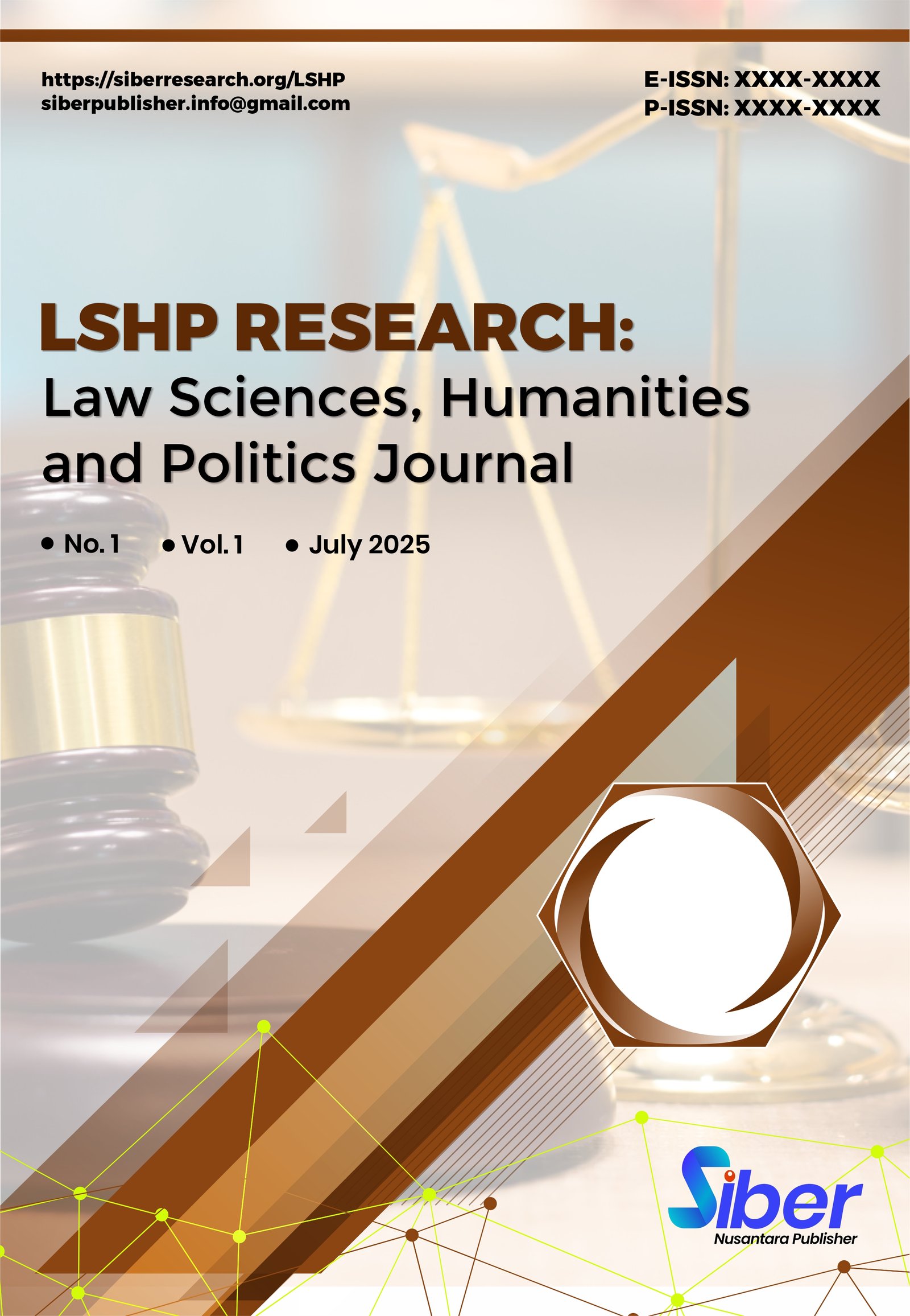 LSHP RESEARCH: Law Sciences, Humanities and Politics Journal