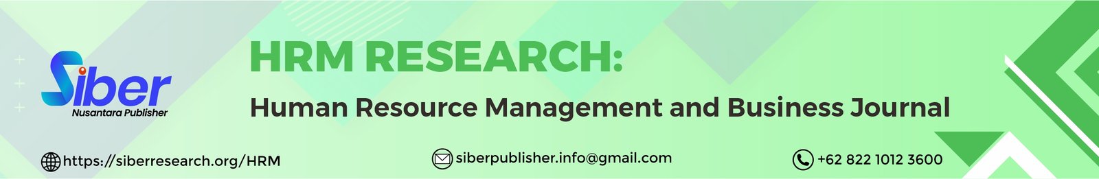 HRM RESEARCH: Human Resource Management and Business Journal